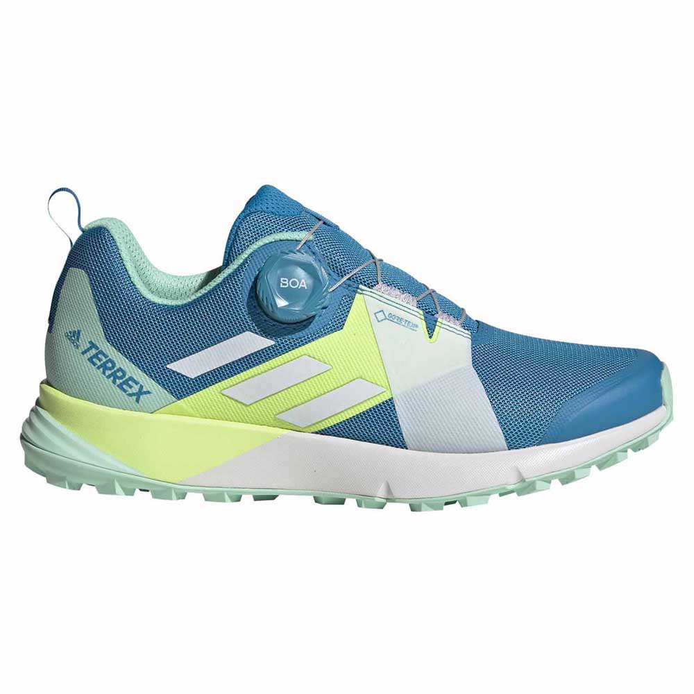 Fabricación hacer clic Vaca adidas Terrex Two Boa Goretex Trail Running Shoes Blue| Runnerinn