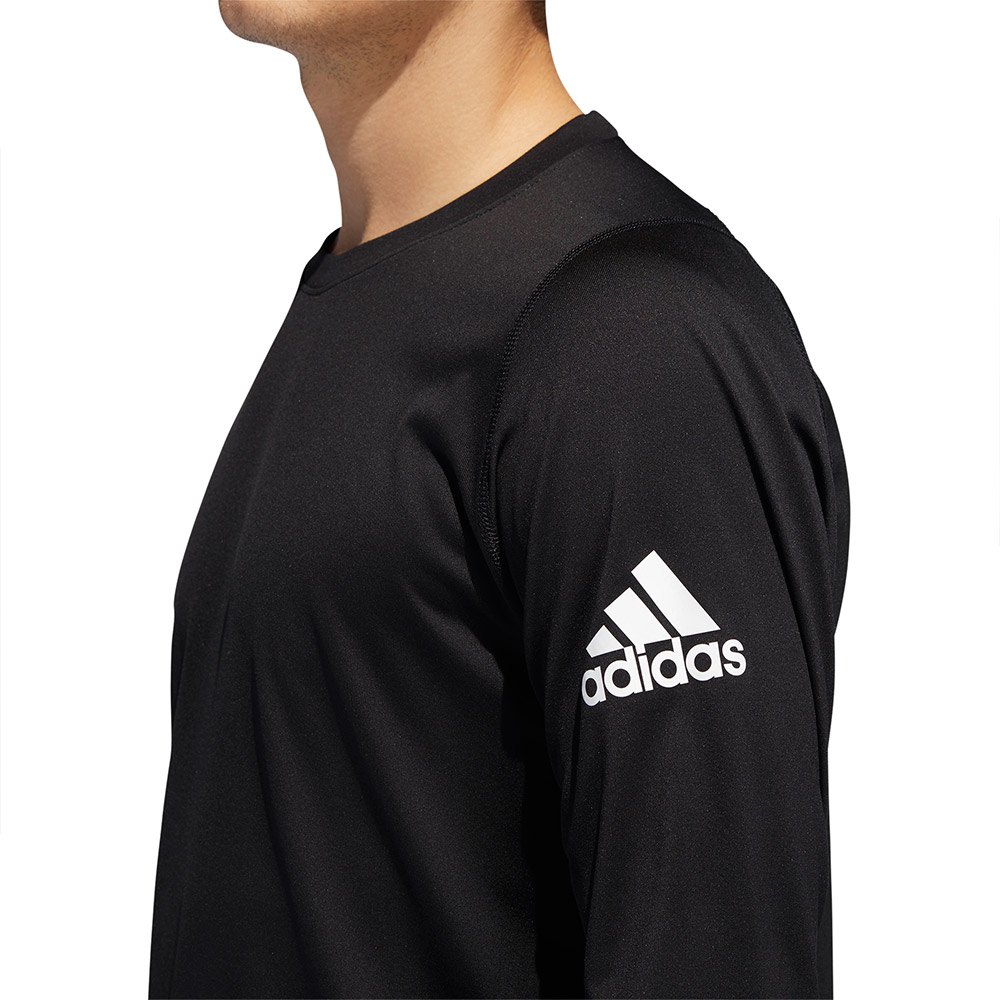adidas FreeLifSporSolid Badge Of Sport Long Sleeve T-Shirt