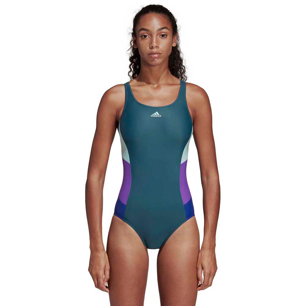 adidas Infinitex Fitness Athly Colorblock Swimsuit