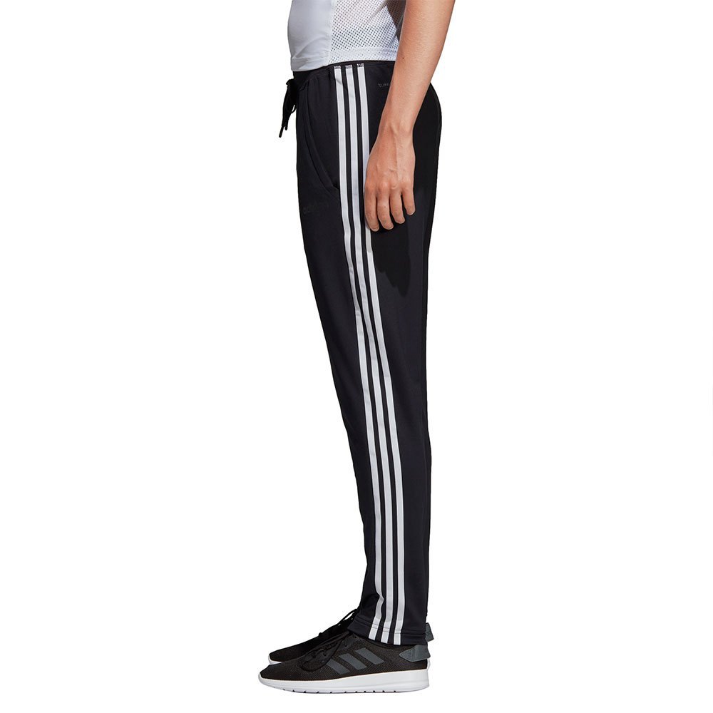 adidas Pantalons Longs Design 2 Move Straight Fitted Knit 3 Stripes