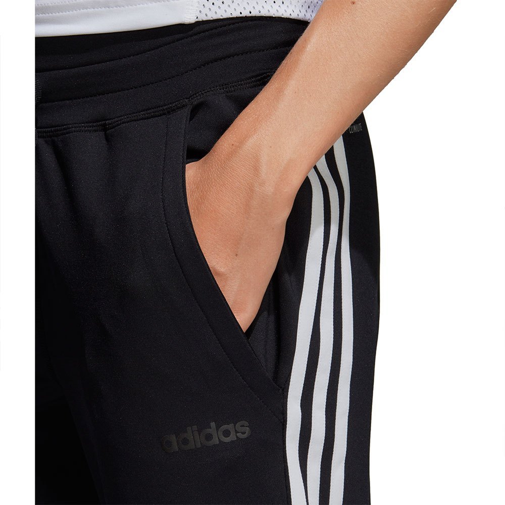 adidas Pantalones Design 2 Move Straight Fitted Knit 3 Stripes