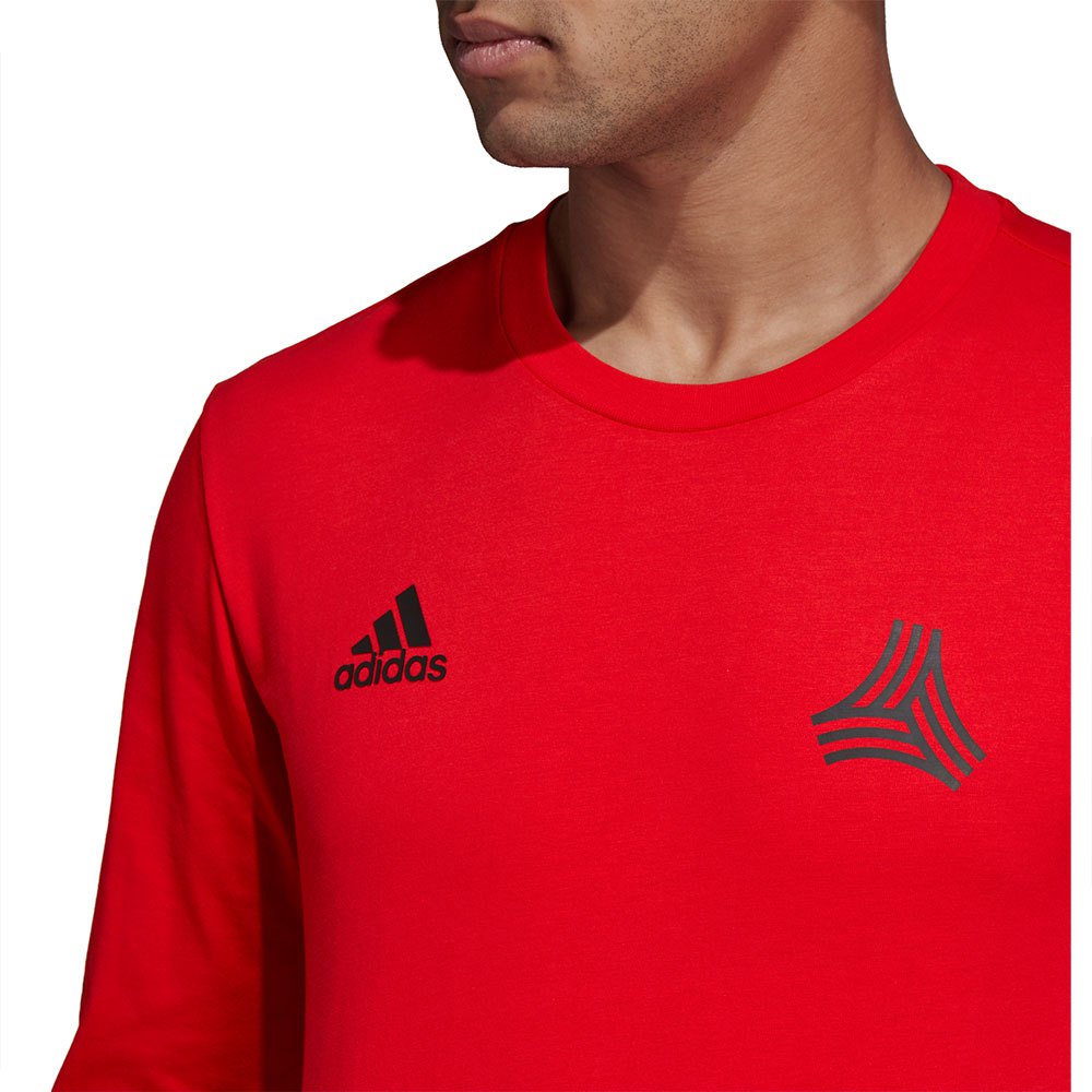 Just overflowing Situation Arbitrage adidas Tango Graphic Long Sleeve T-Shirt Red | Goalinn