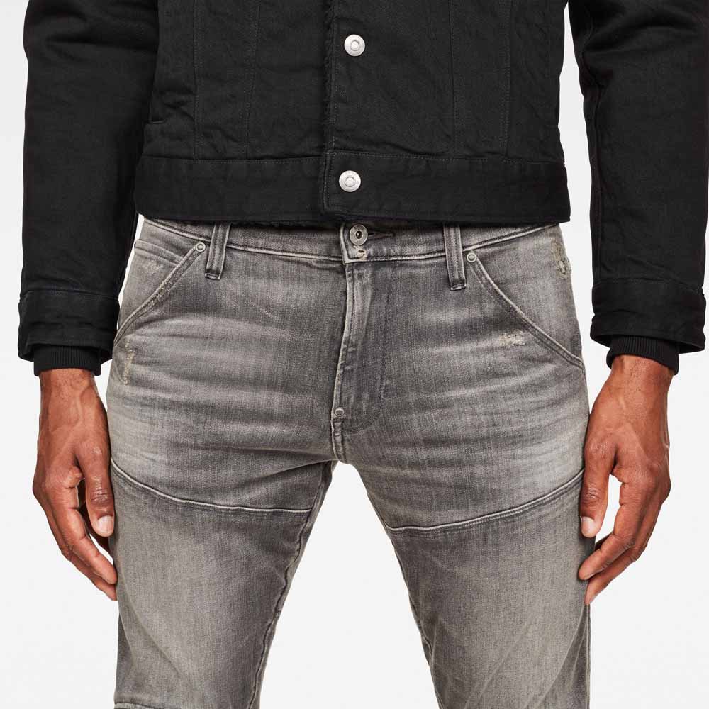 Hombre Ropa de Vaqueros de Vaqueros slim 5620 3D Zip Knee Skinny Jeans G-Star RAW de Denim de color Negro para hombre 