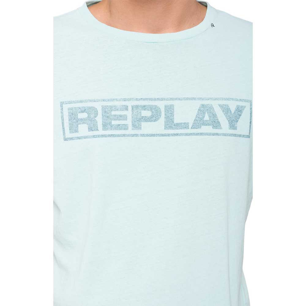 Replay Garment Dyed Open End Hand Dry Jersey