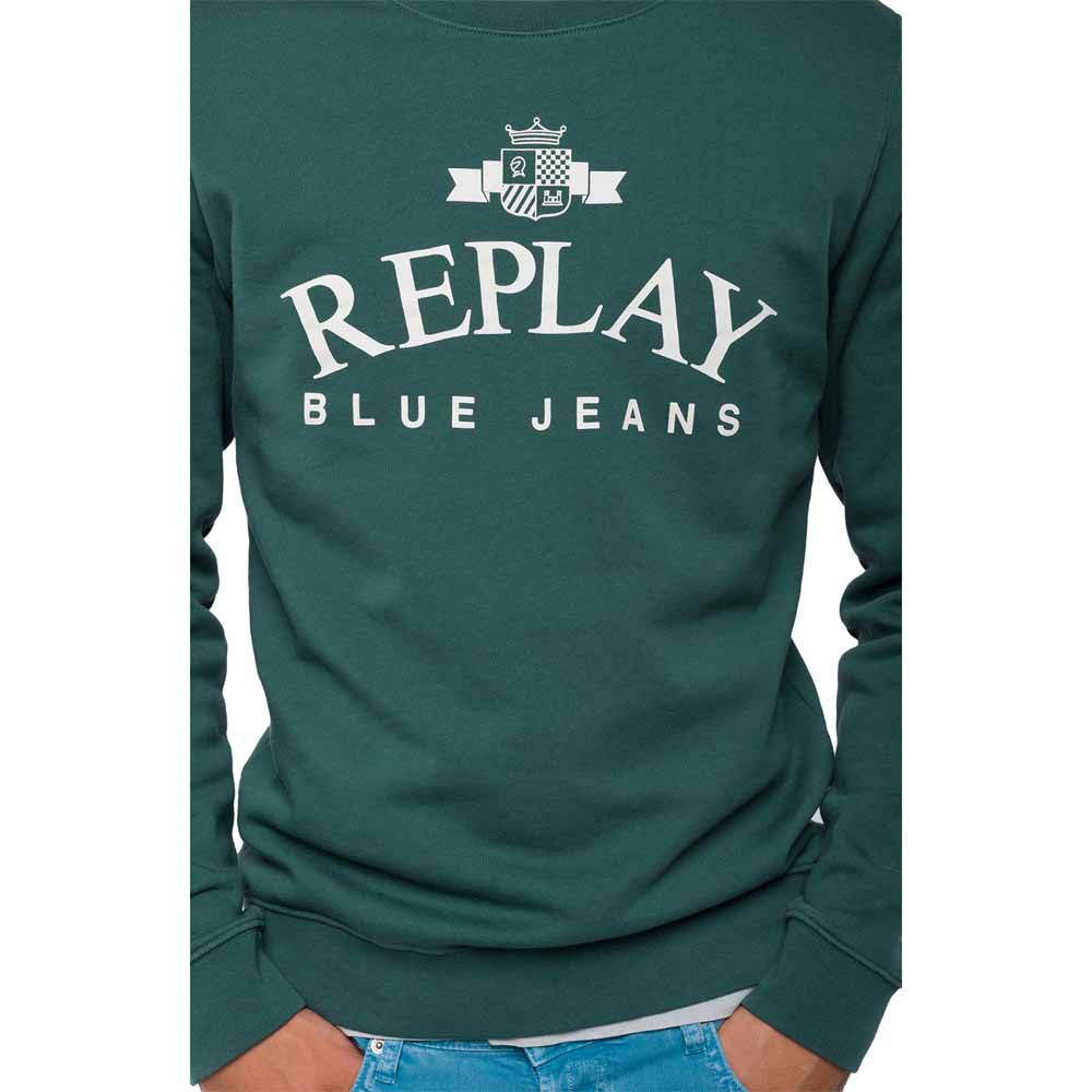 Replay Cotton Fleece Sweatshirt