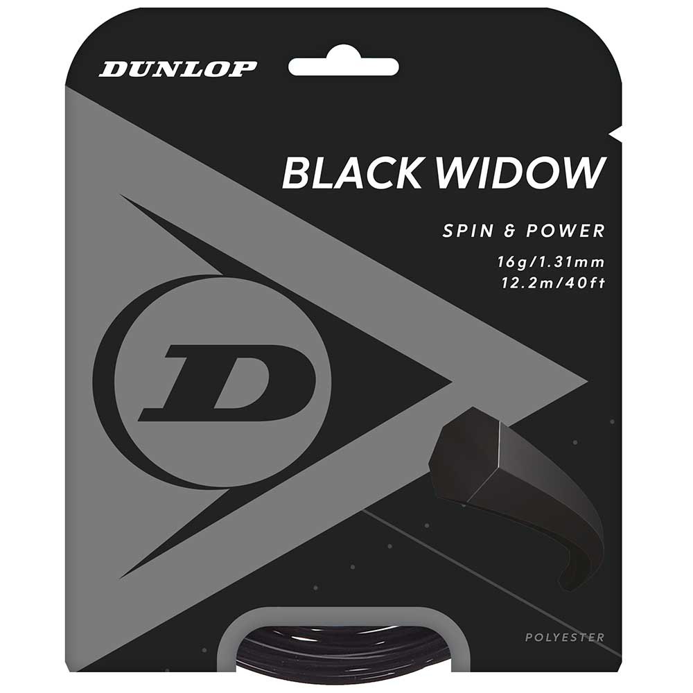 dunlop-corde-simple-de-tennis-black-widow-12-m