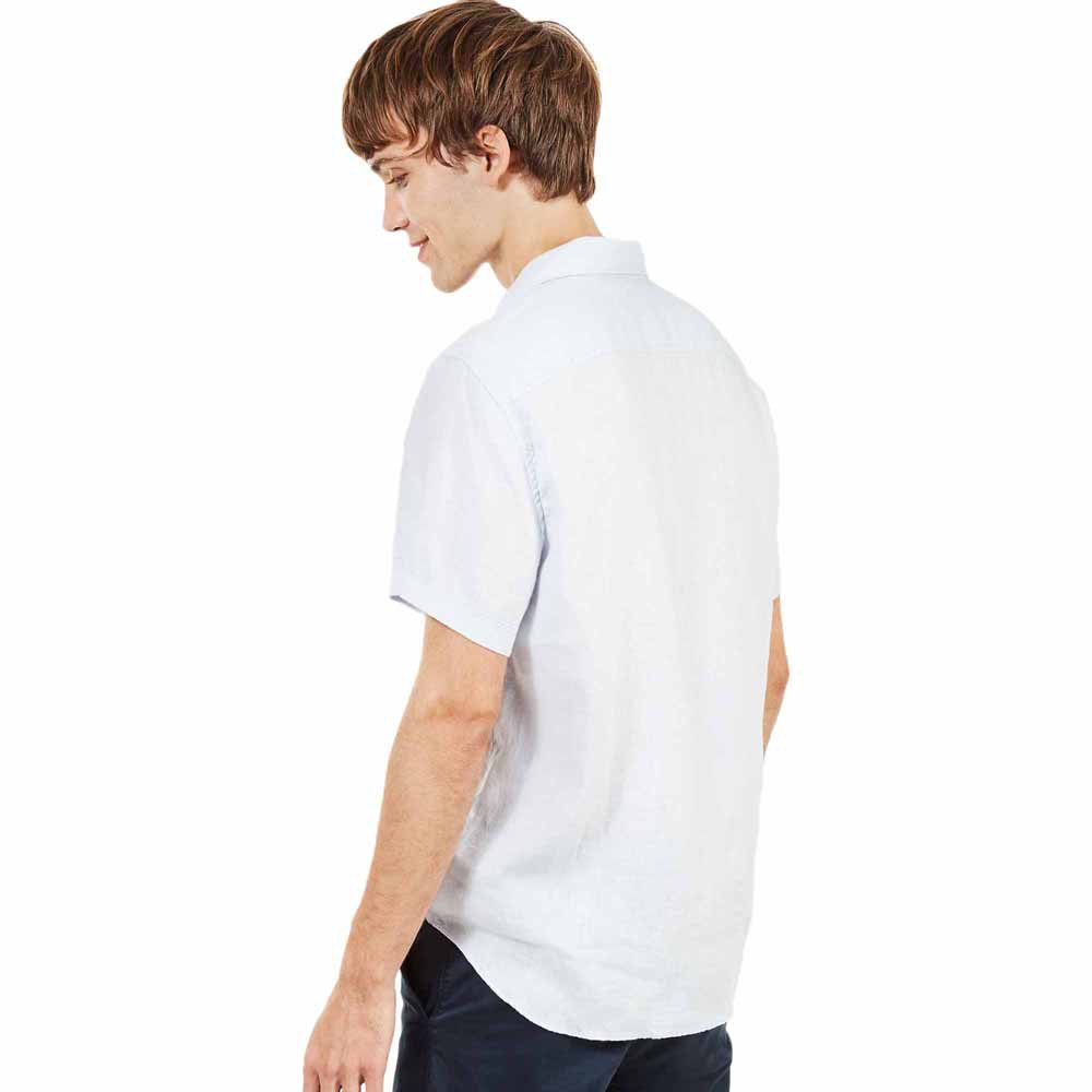 Timberland Mill River Linen Slim Short Sleeve Shirt