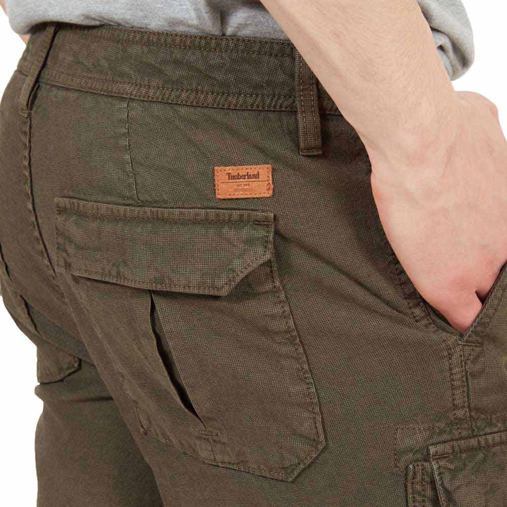 Timberland Webster Lake Textured Stretch Cargo Shorts