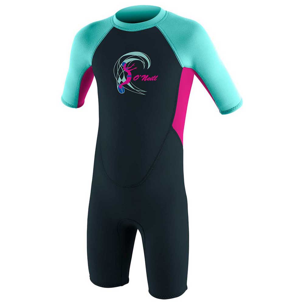 O´neill wetsuits Reactor II 2mm Spring Back Zip Suit Girl Black| Xtremeinn