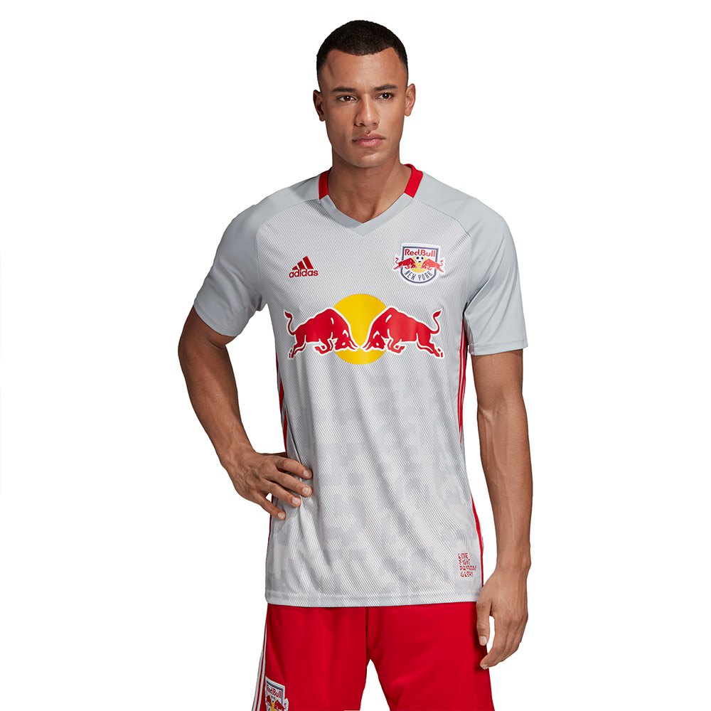 Escultor Saludar Influyente adidas Camiseta New York Red Bull Primera Equipación 2019 Gris| Goalinn