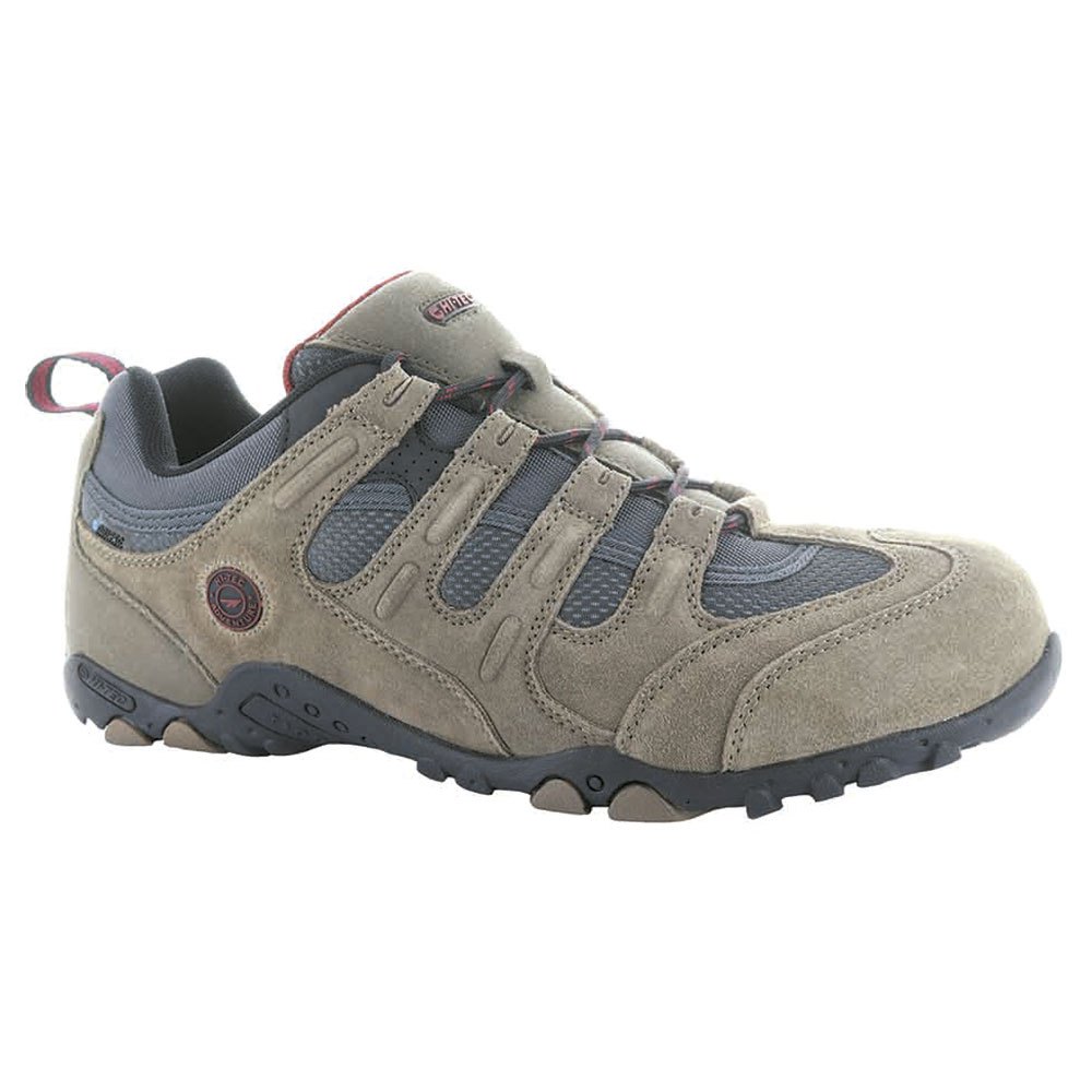 Hi-Tec Quadra T588 Classic Mens Lightweight Walking Trekking Shoes Trainers Smok 