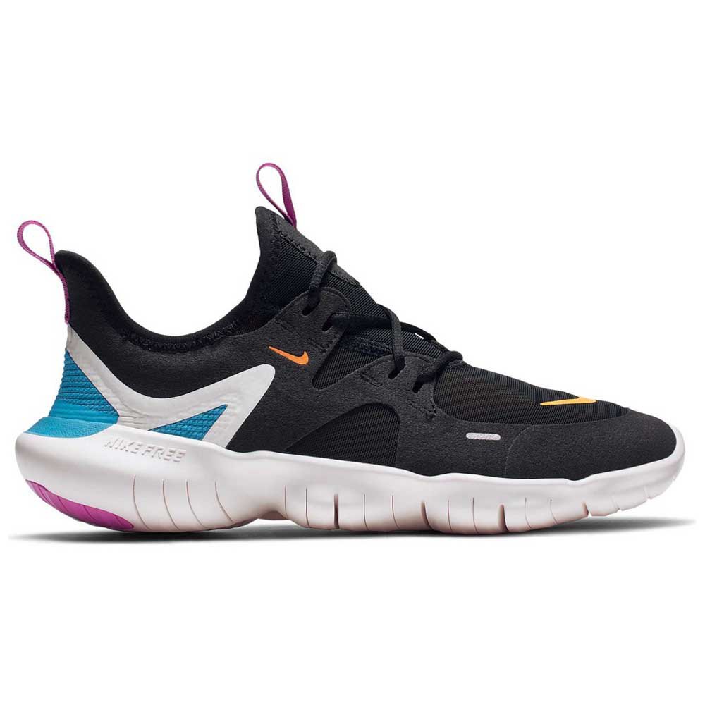 Nike Free 5.0 GS Running Shoes Black Runnerinn