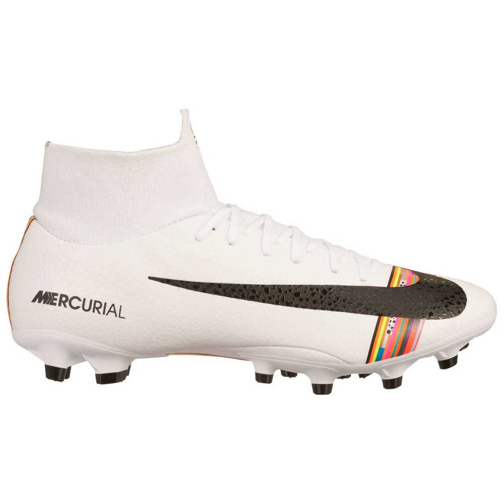 Escoger Consentimiento Inscribirse Nike Mercurial Superfly VI Pro CR7 AG Football Boots White| Goalinn