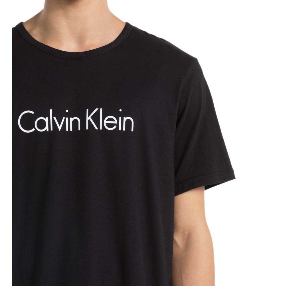Calvin klein Lounge Logo Comfort Koszulka Z Krótkim Rękawem