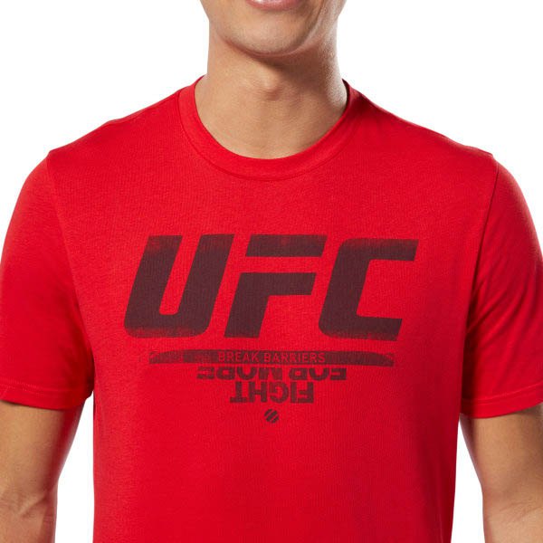 Reebok Camiseta de manga corta UFC Fan Gear Logo