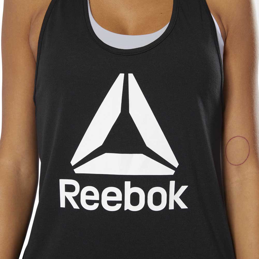 Reebok Camiseta Sem Mangas Workout Ready Supremium 2.0 Big Logo