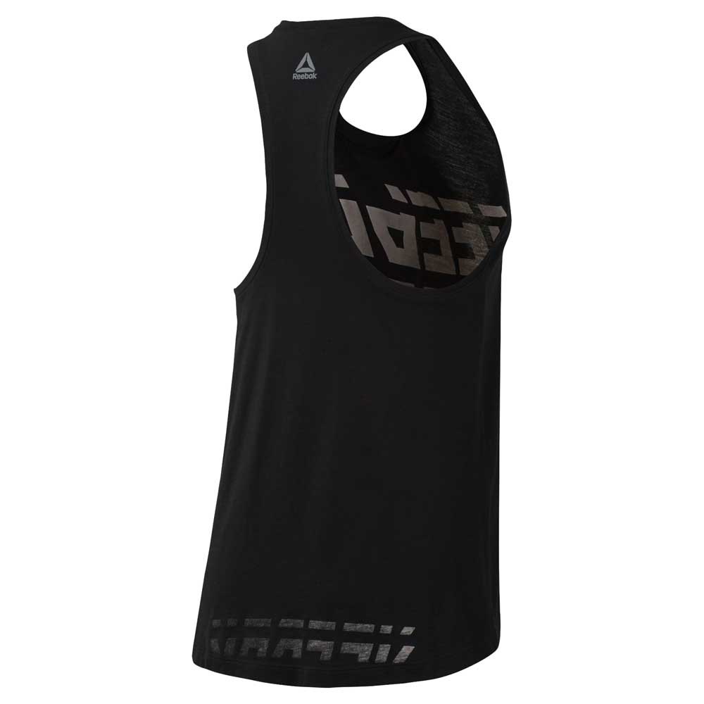 Reebok Workout Ready Meet You There Graphic Sleeveless T-Shirt