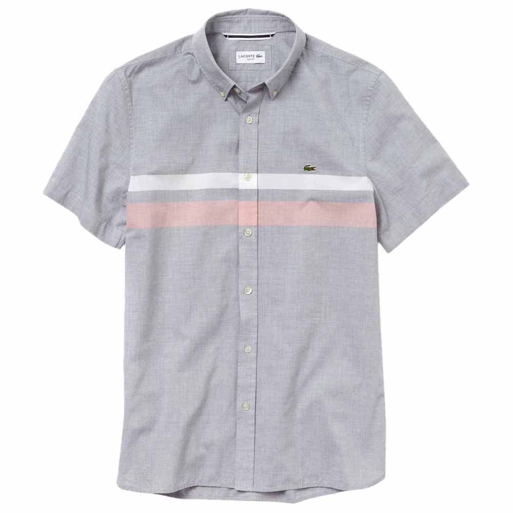 lacoste-camisa-manga-corta-tricolor-stripe-slim-fit