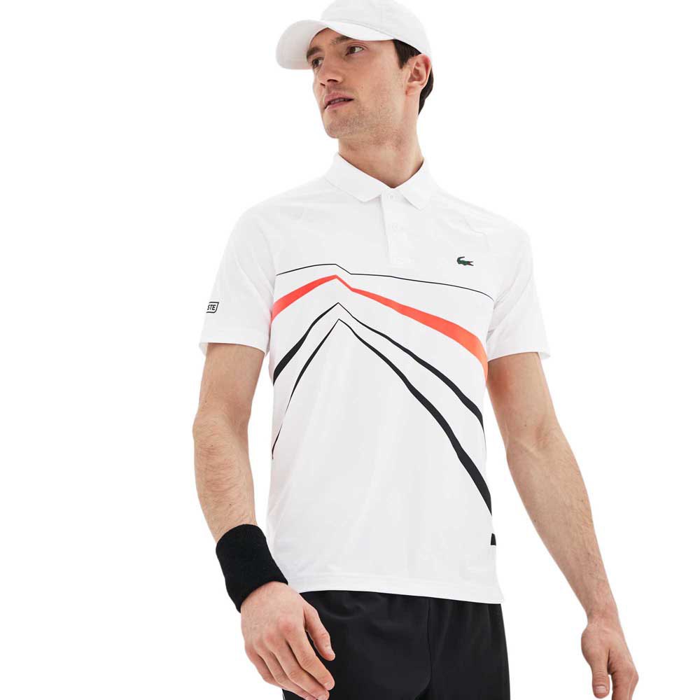 Lacoste Sport Novak Djokovic Technical Graphic Kurzarm Poloshirt