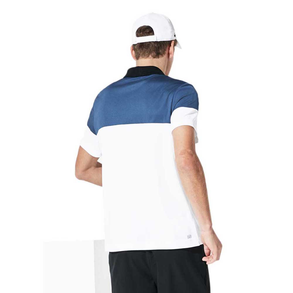 Lacoste Sport Technical Breathable Color Block Korte Mouwen Poloshirt