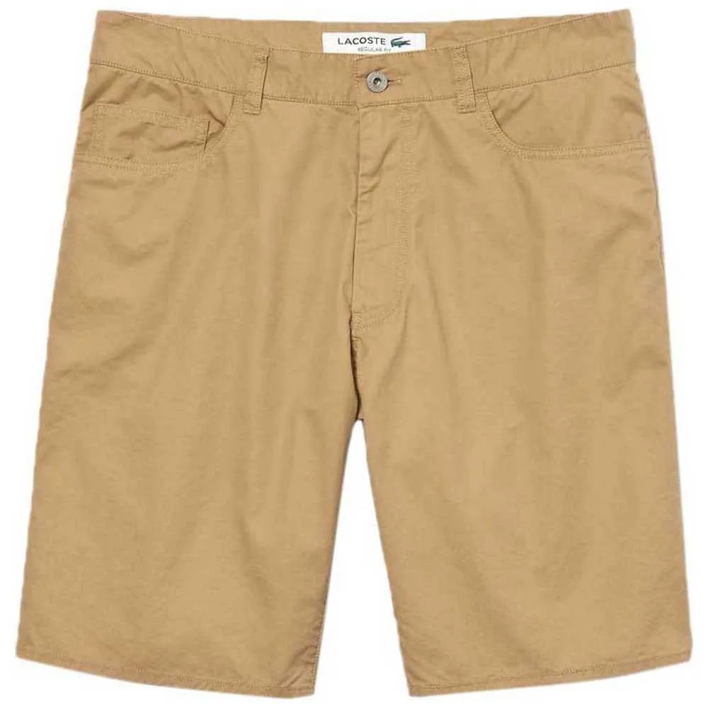 Lacoste 5 Pockeet Regular Shorts Beige 
