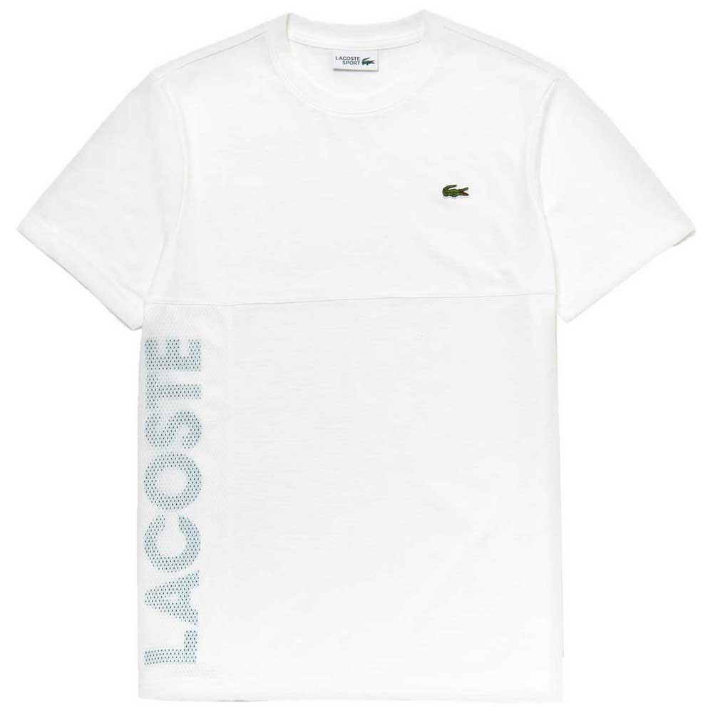 Venture implicitte Nogle gange nogle gange Lacoste Sport Ultralight Print Short Sleeve T-Shirt White| Smashinn