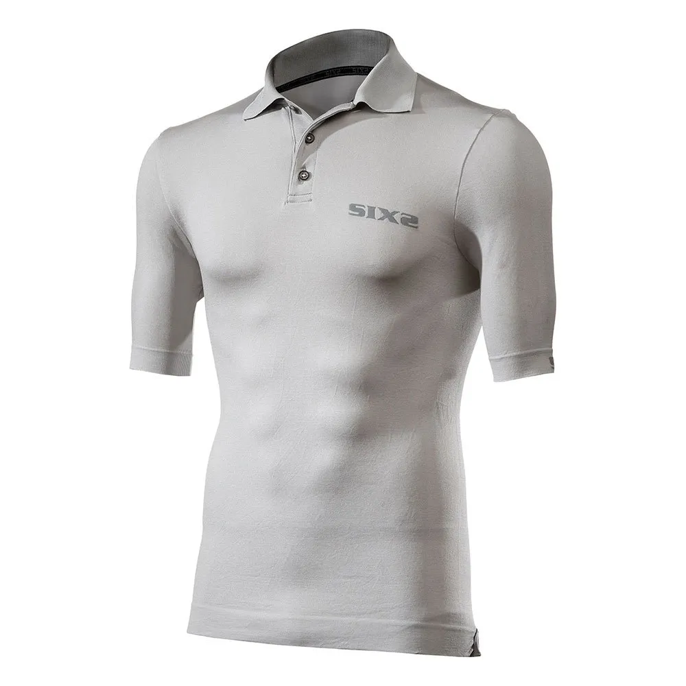 Maglia Protettiva A Maniche Lunghe Sixs Probike5 - Con Zip Integrale, Predisposta Per Protezioni (Dorso, Spalle, Gomiti), Made In Italy