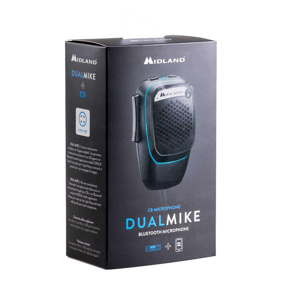 Midland Mikrofon Dual Mike 4Pin