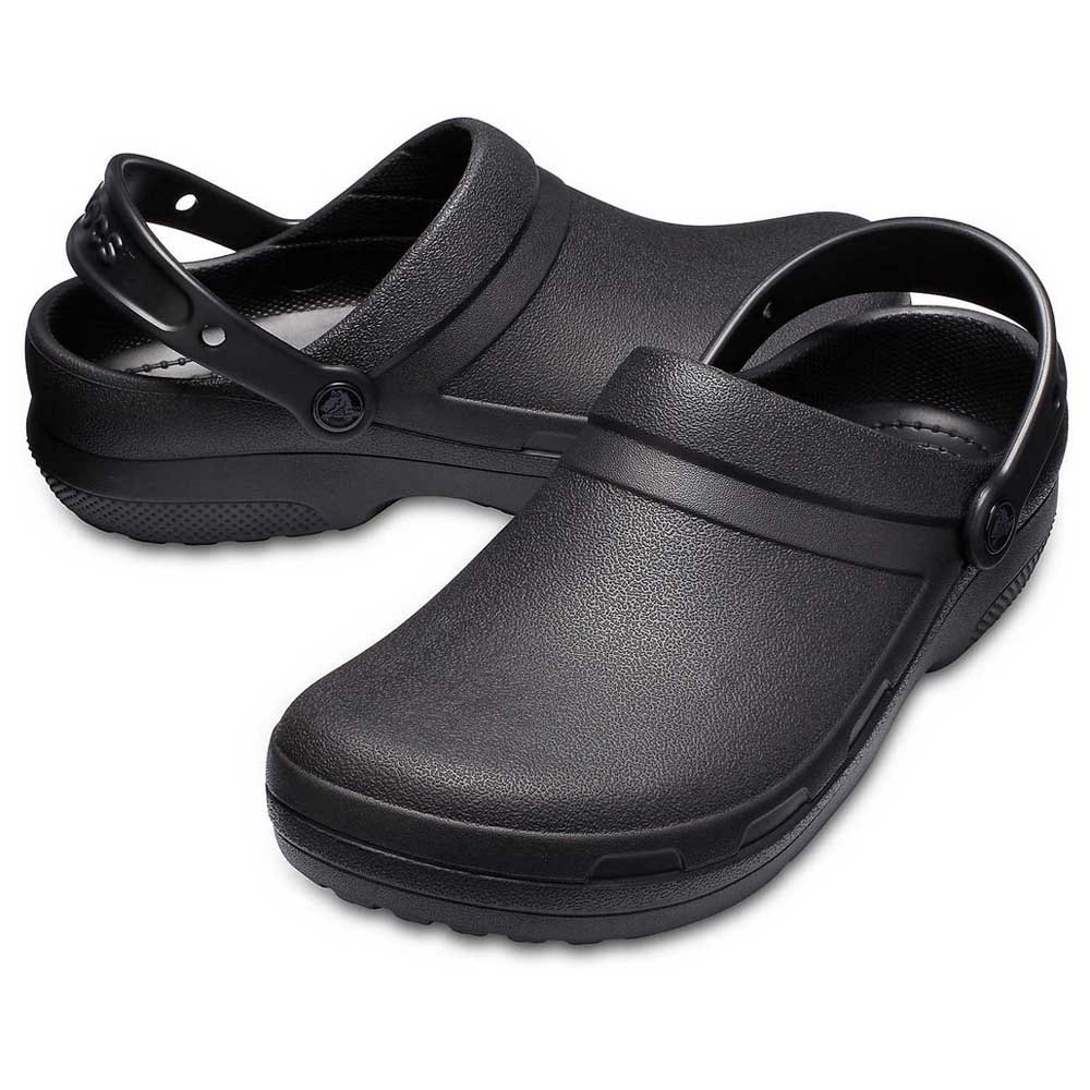 NEUF crocs Homme Classique Sabots Slip-Chaussures en Taille 11 M Crocs Comfort ™ Noir 