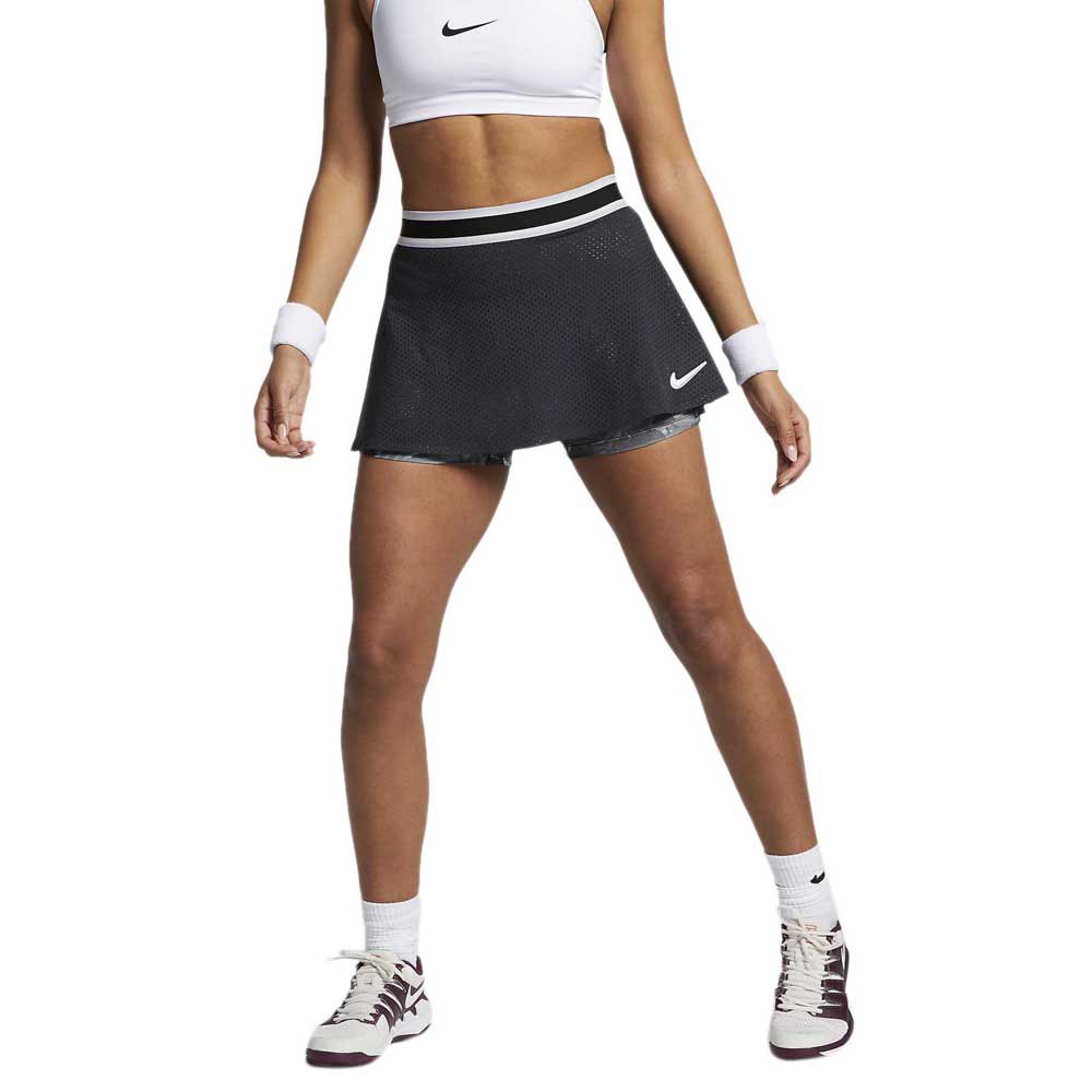 verontschuldiging vingerafdruk vloeistof Nike Court Essential Printed Skirt Black | Smashinn