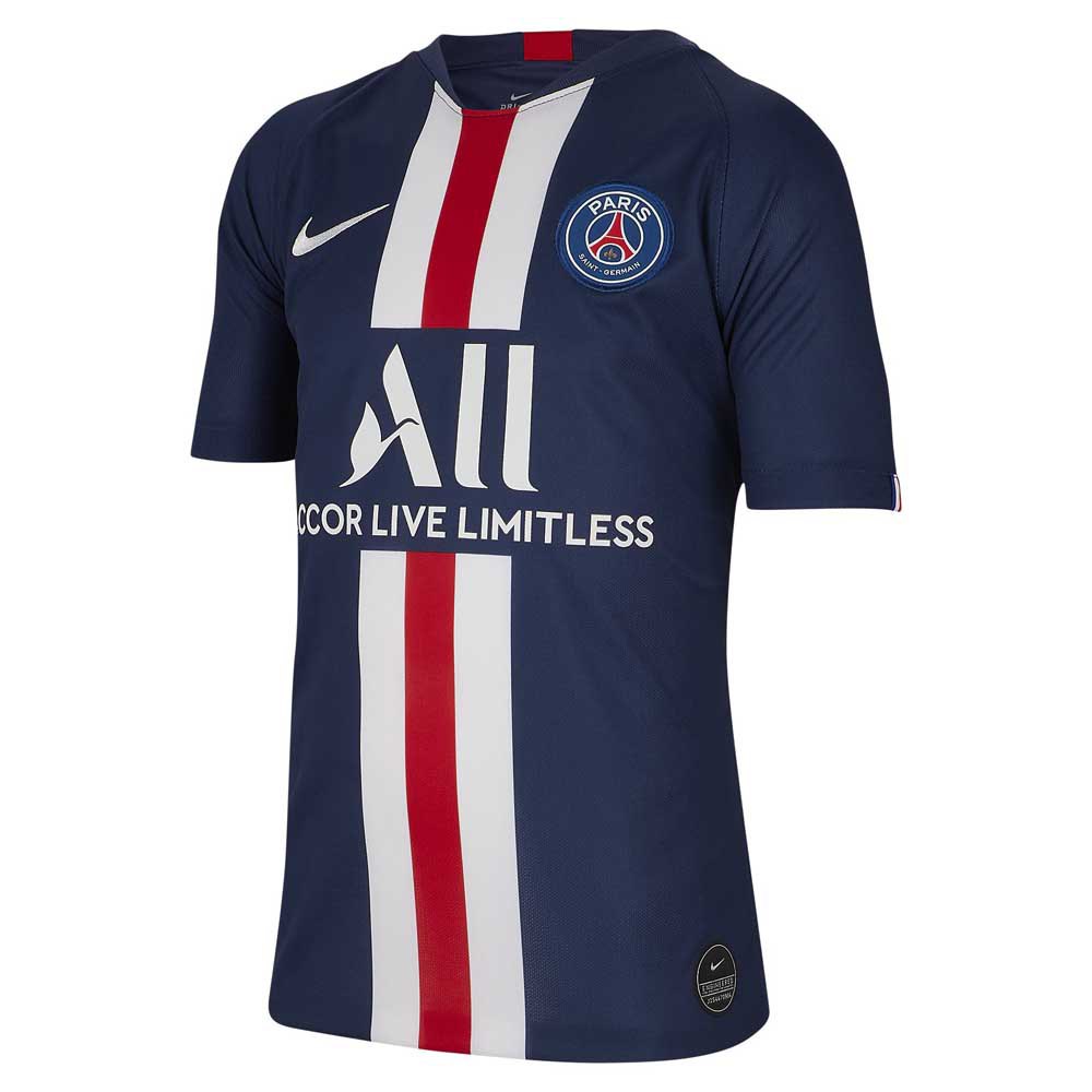 Verzamelen vroegrijp Wees tevreden Nike Paris Saint Germain Home Breathe Stadium 19/20 Junior T-Shirt Blue|  Goalinn