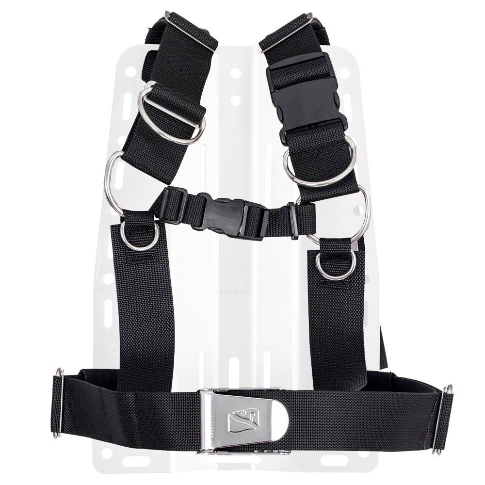 Dive Rite Deluxe Harness with Quick Release Buckles 