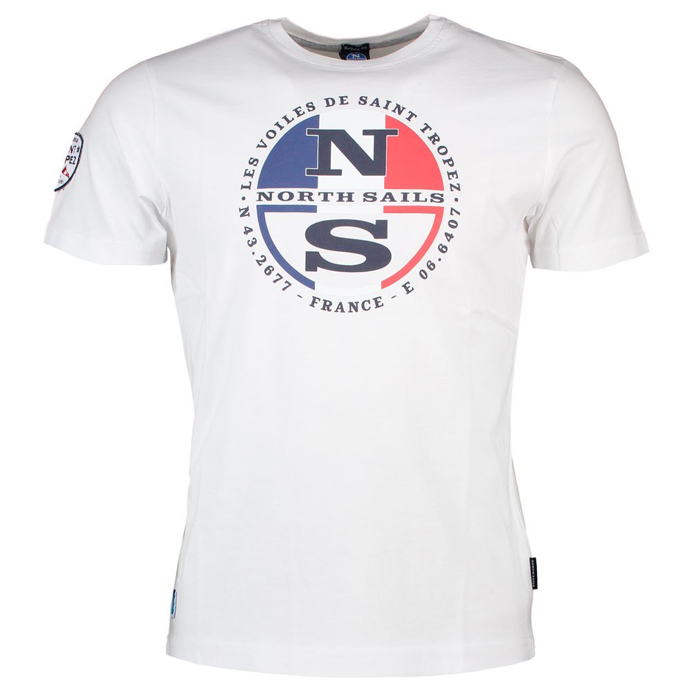 North sails T-Shirt Manche Courte Les Voiles De Saint Tropez Cote D´Azur