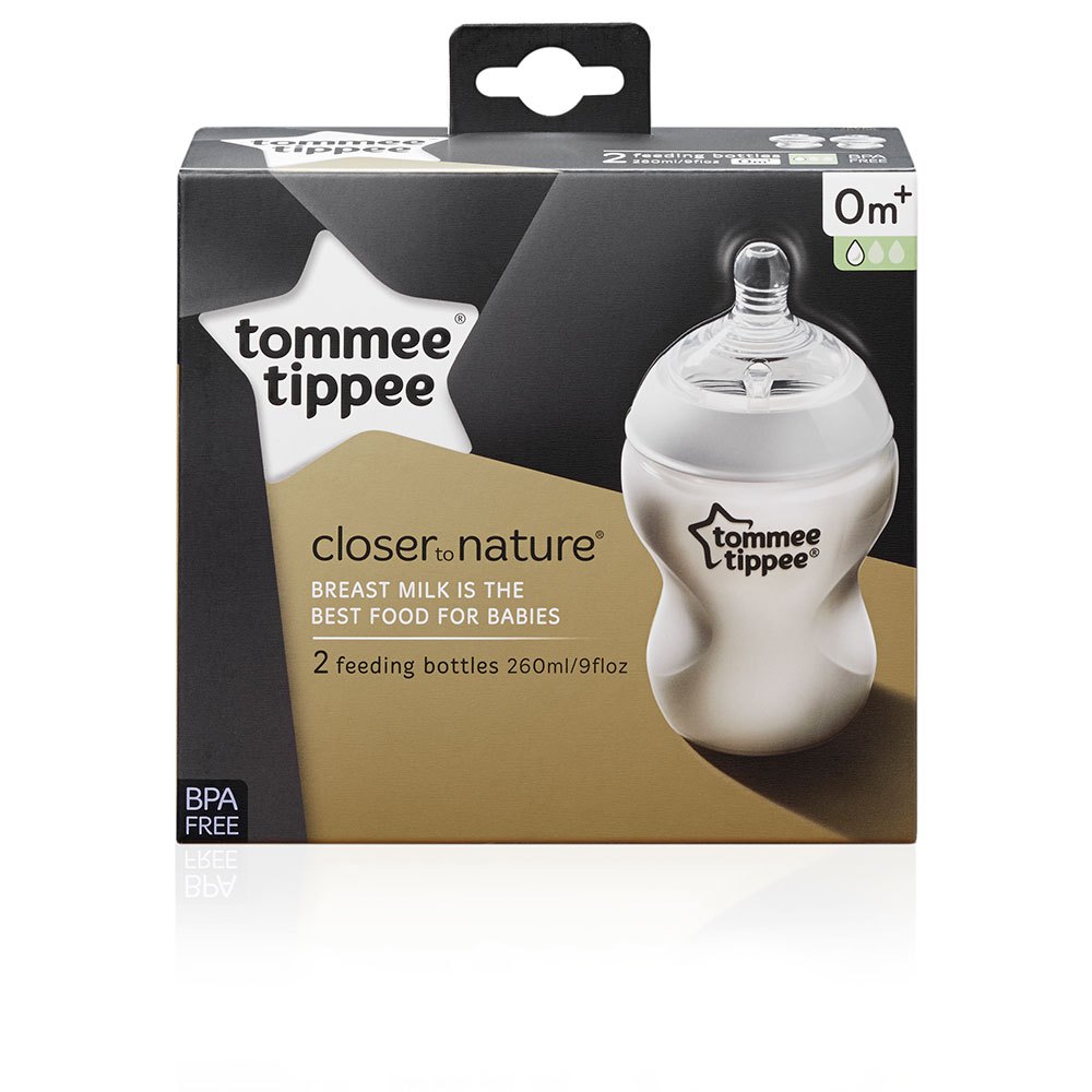 Tommee tippee Closer To Nature X2 260ml Butelka Do Karmienia