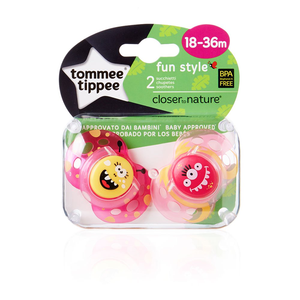 Tommee tippee Fille Sucettes X Fun 2