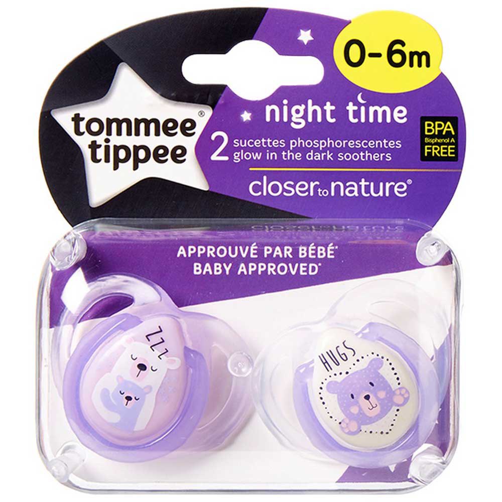 Tommee tippee Chupete Night Time X2