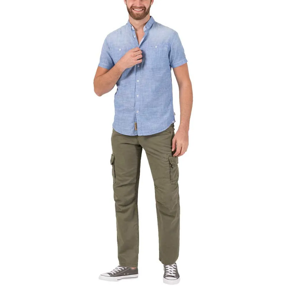 Timezone MaguireTZ Short Cargo Homme Ceinture Inclus - 100% Coton Beige Gris Vert Bleu