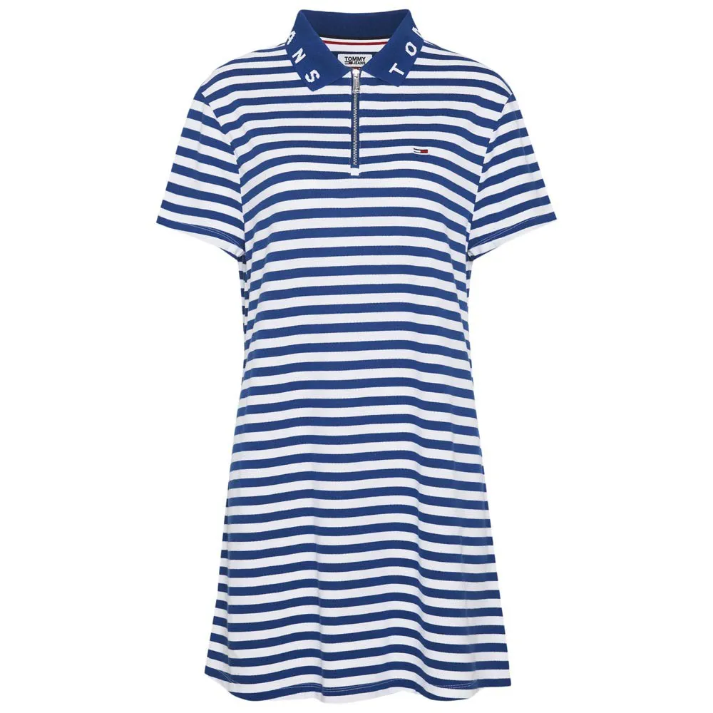 Blue stripe polo dress Clearance