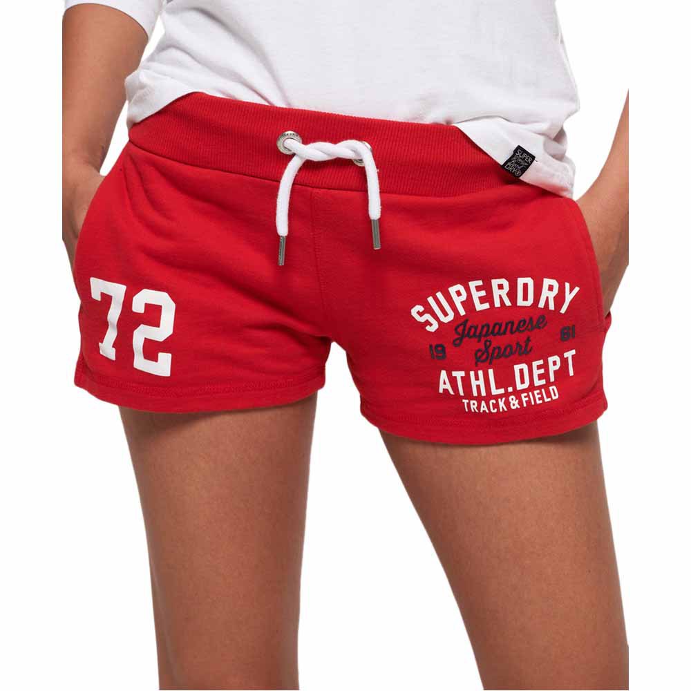 Superdry Womens Track and Field Lite Shorts Sports 