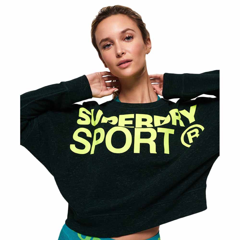 Superdry Active Batwing Crop Sweatshirt