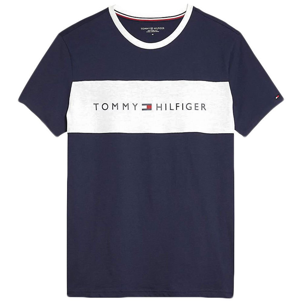 Tommy hilfiger Ronde hals Logo Vlag