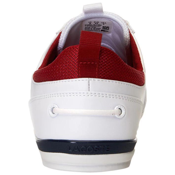 Lacoste Marina Textile Leather Deck Trainers