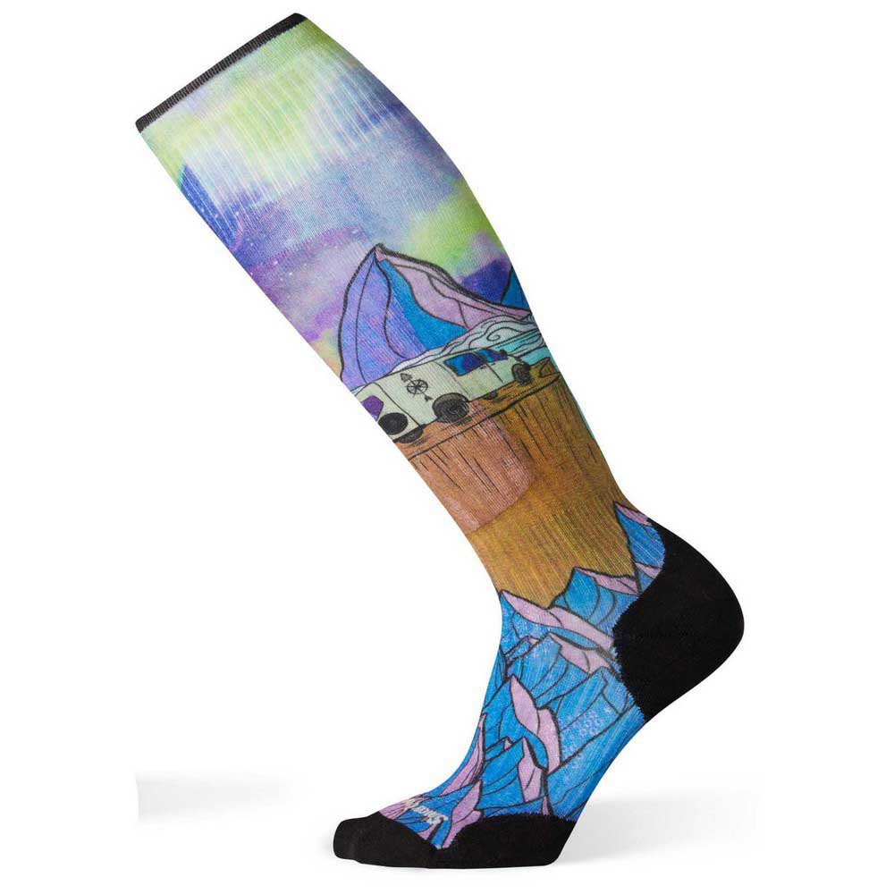 smartwool-phd-ski-light-elite-northern-dreams-print-socks