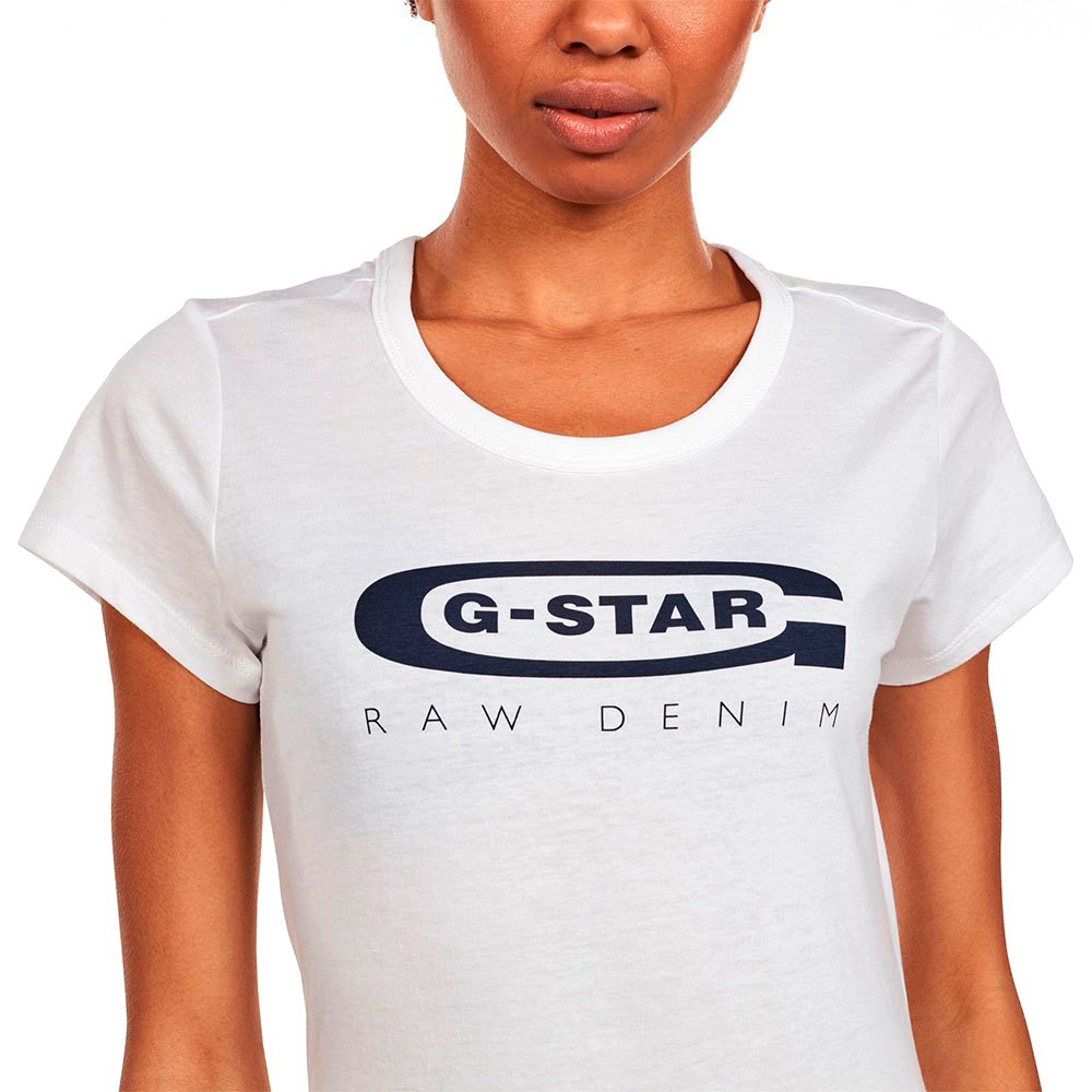 G-Star Graphic 20 Slim Rib Koszulka z krótkim rękawem