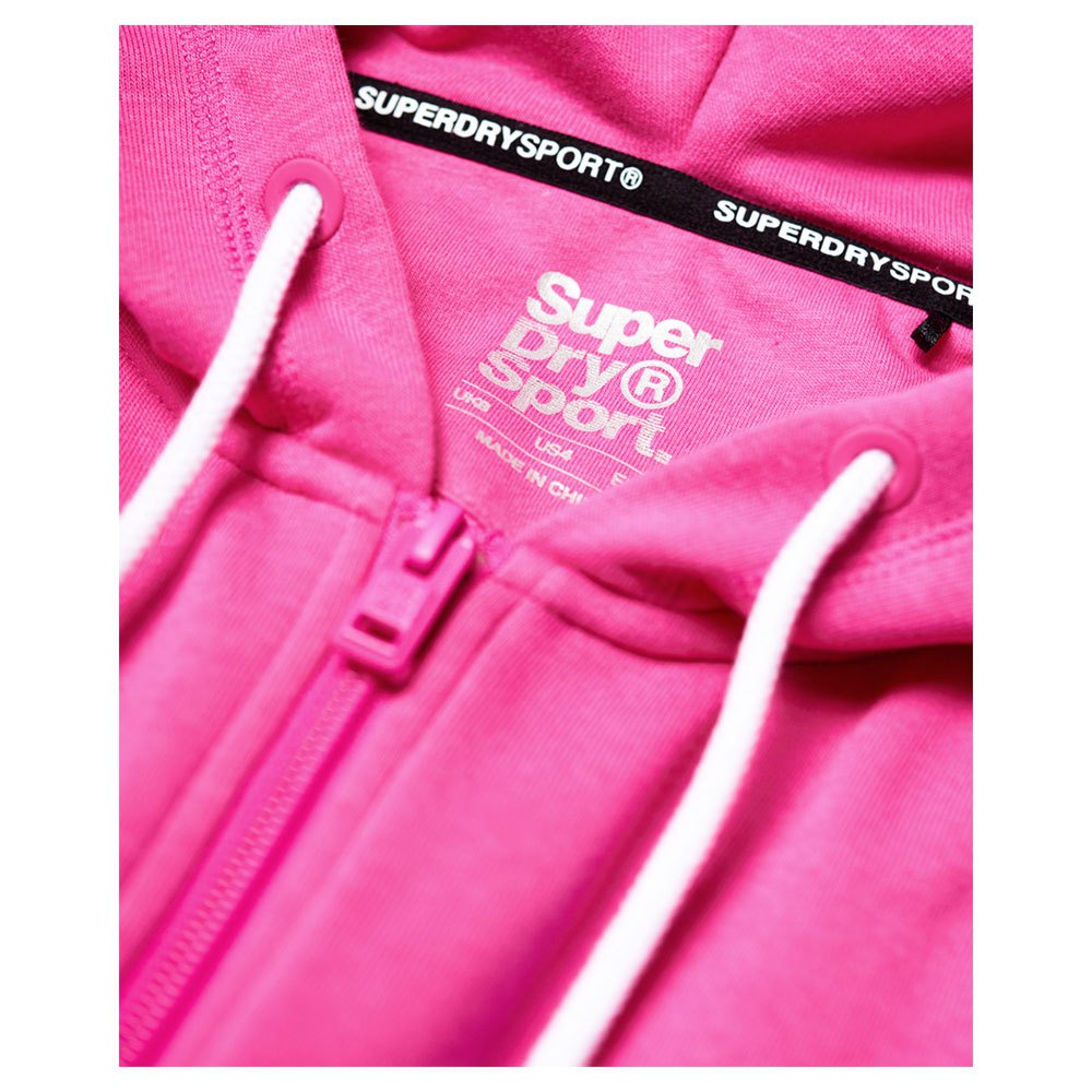 Superdry Core Sport Sweater Met Ritssluiting