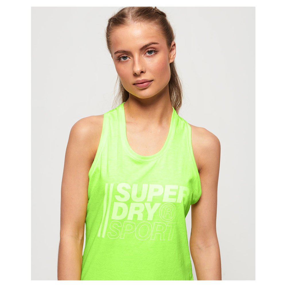 Superdry Core Sport Graphic Mouwloos T-Shirt