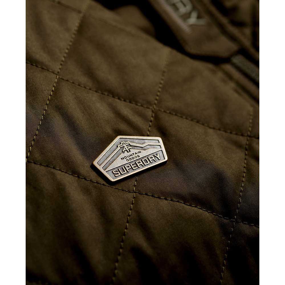 Superdry Microfibre Quilted Wind Hiker Jacket