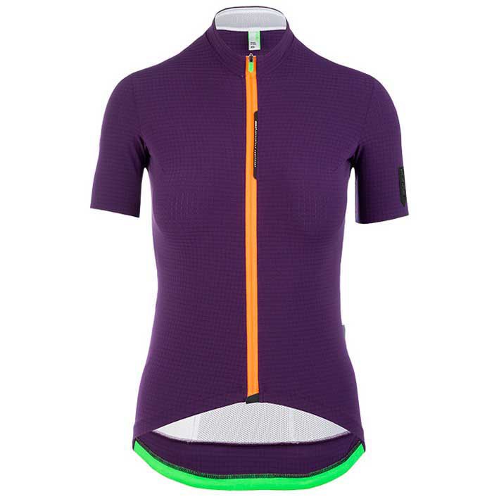Q36.5 L1 Pinstripe Short Sleeve Jersey, Purple | Bikeinn