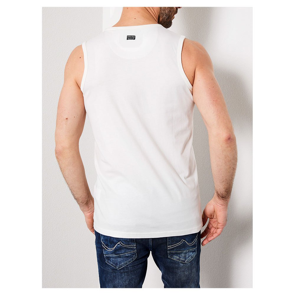 Petrol industries Ribbed Neck 705 Mouwloos T-Shirt