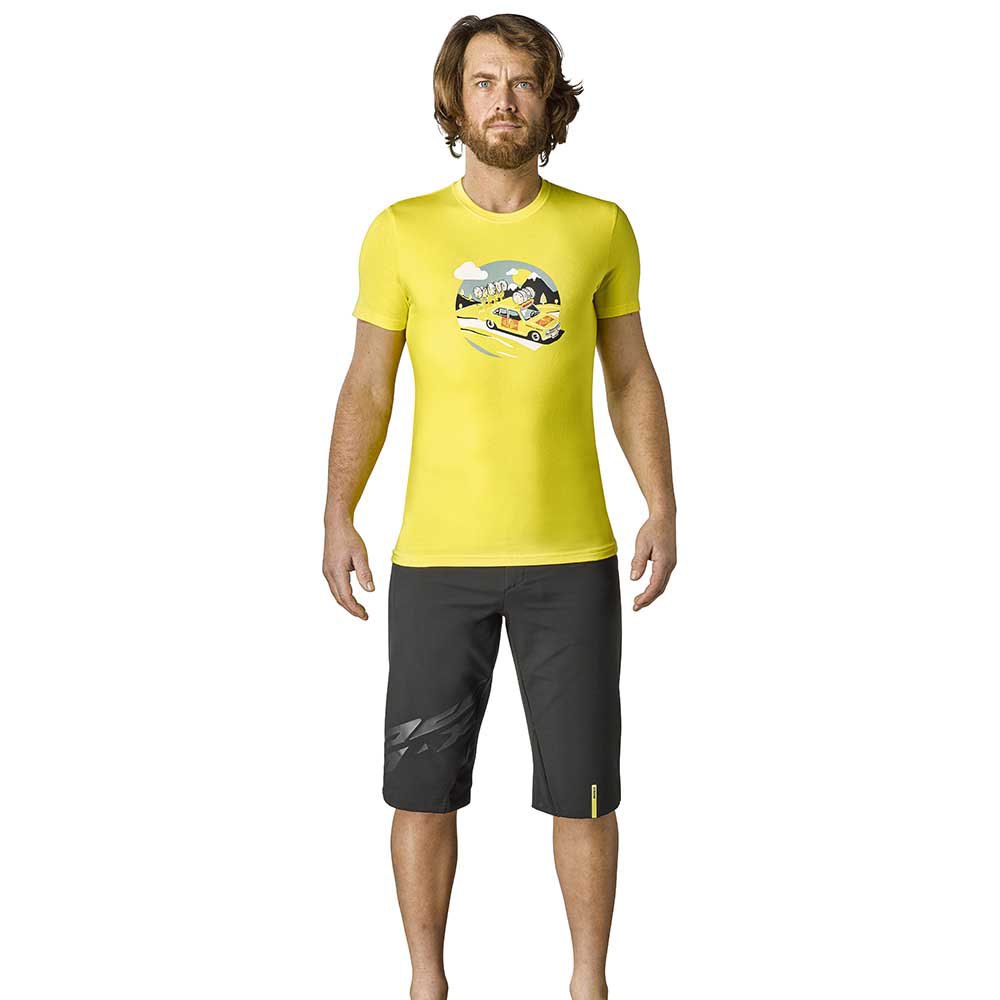 Mavic SSC Yellow Car Short Sleeve T-Shirt